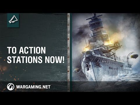 World of Warships - Bande-annonce cinématique de la bêta fermée 2015