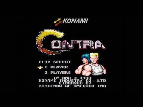 Contra (NES) Full Run sans décès