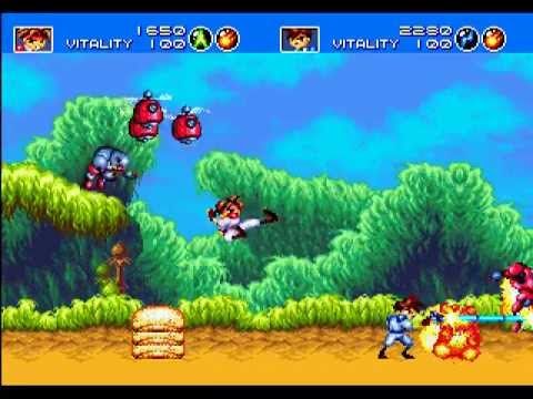 Mega Drive Longplay [188] Héros Gunstar (2P)
