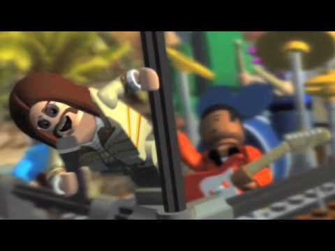 LEGO Rock Band — zwiastun premierowy ekskluzywnej trasy koncertowej | Jakość HD