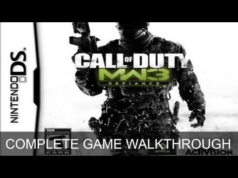 Call of Duty: Modern Warfare 3 Defiance Procédure complète du jeu Histoire complète du jeu
