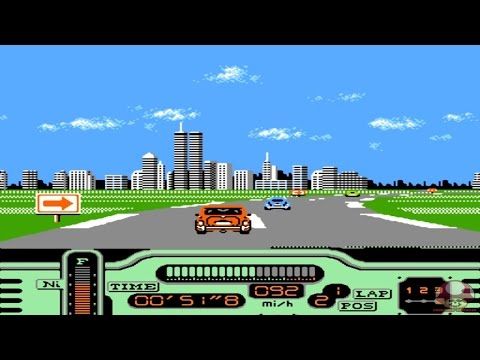 Jogabilidade: Formula One: Built to Win (NES)