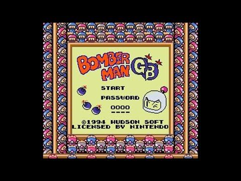 [GB] Bomberman GB (J) / Wario Blast : Avec Bomberman ! (États-Unis) (1994) Longplay