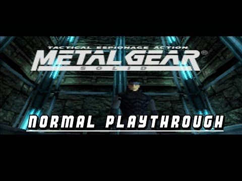 Metal Gear Solid 1 - Normalna rozgrywka - Bez komentarza