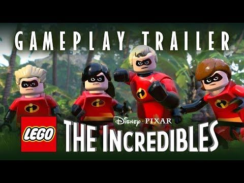 Официальный трейлер игрового процесса LEGO The Incredibles Parr Family
