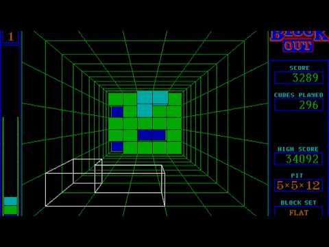BlockOut ! (PC/DOS) 1989, California Dreams