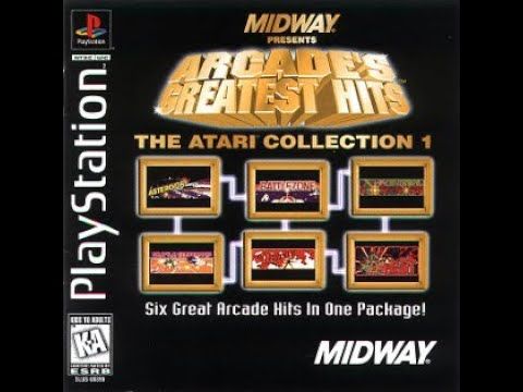 Midway Presents Arcade's Greatest Hits: The Atari Collection 1 (PS1) - Jogabilidade