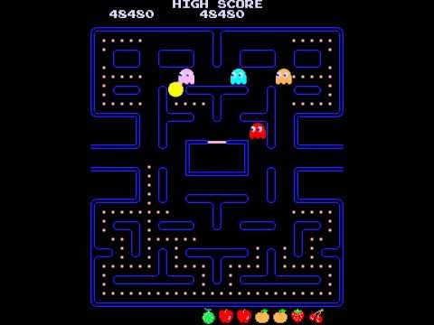 Arcade-Spiel: Pac-Man (1980 Namco (Midway-Lizenz für US-Veröffentlichung))