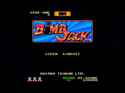 Bomb Jack 1984 Tehkan Mame Juegos de arcade retro