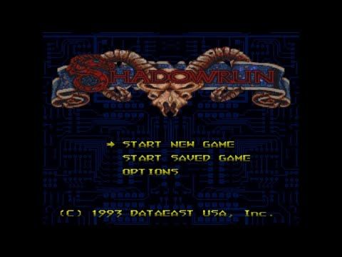 (SNES) Shadowrun (1993) - Cap. 1 - Um Despertar Bruto