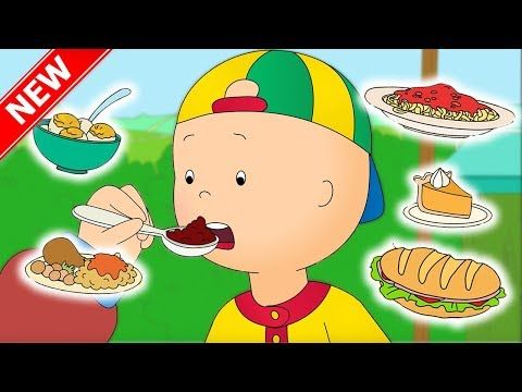 ★BARU★ Caillou dan FOOD FAIR | Kartun Animasi Lucu Untuk Anak | Kartun Caillou l Film Kartun