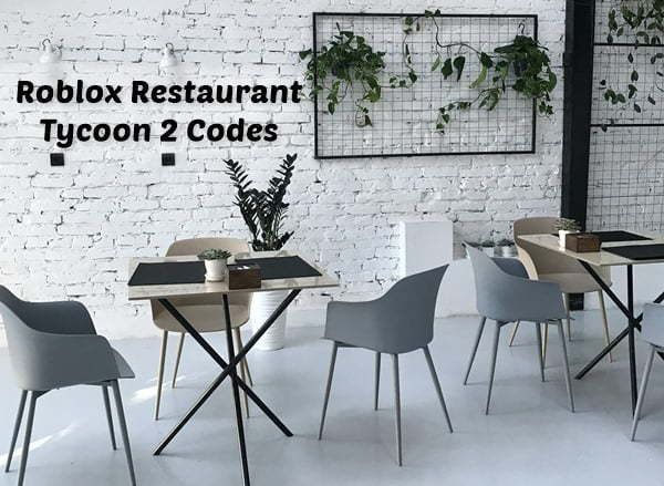 Kody Roblox Restaurant Tycoon 2 (2020)