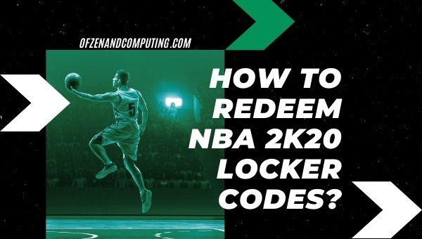 Как использовать коды шкафчиков NBA 2k20?
