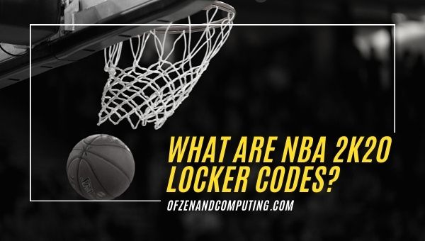 ما هي رموز NBA 2k20 Locker؟