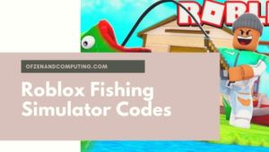 Roblox Fishing Simulator-codes 2021