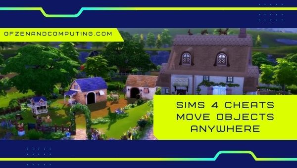 Sims 4 Move Objects Cheats (2022): Place Anywhere