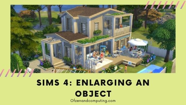 Sims 4: ingrandire un oggetto