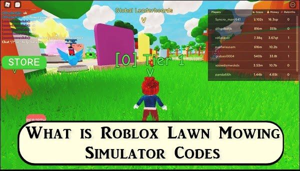 Wat zijn Roblox Lawn Mowing Simulator-codes?