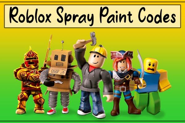 Roblox Decals IDs and Spray Paint Codes [Latest]