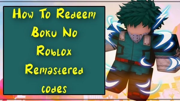 Wie löse ich Boku No Roblox Remastered-Codes ein?