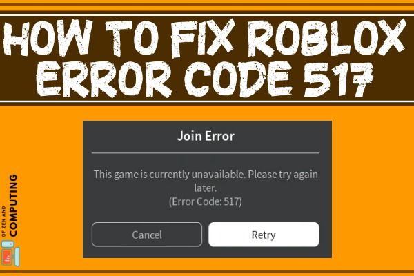 Come risolvere il codice di errore Roblox 517 nel 2024?
