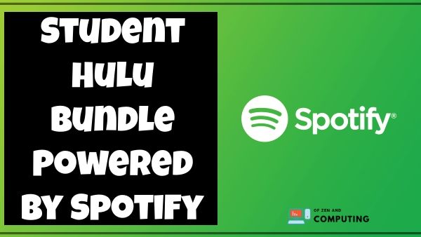 Pacote Hulu para estudantes com tecnologia Spotify