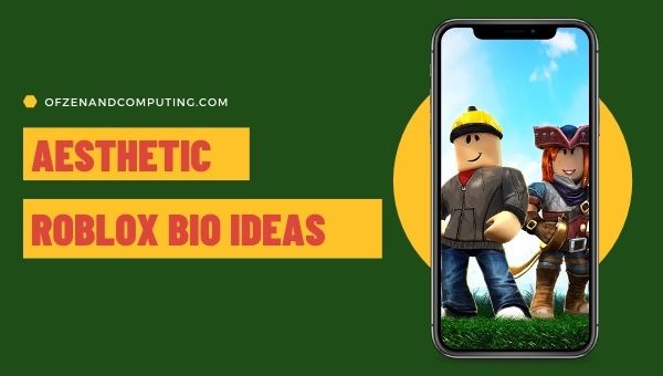 Idea Bio Roblox Estetik (2022)