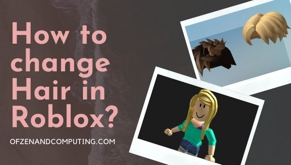 Как изменить прическу в Roblox?