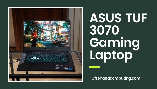 Laptop para jogos ASUS TUF 3070