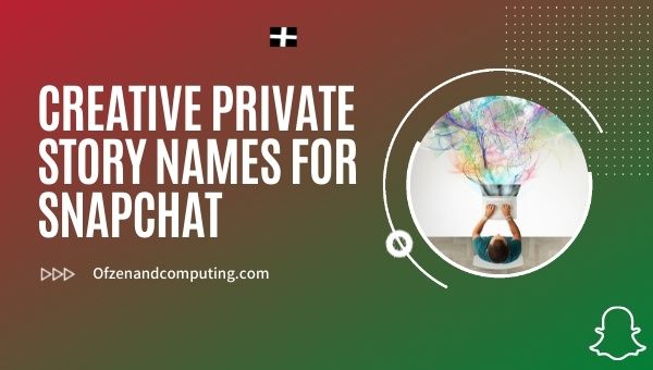 Nomes de histórias privadas criativas para Snapchat (2023)