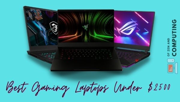 Beste Gaming-Laptops unter $2500