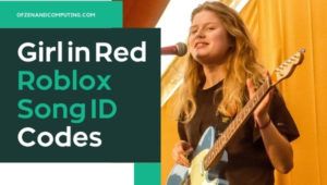 Girl in Red Roblox ID Kodları ([cy]) Şarkı / Müzik ID Kodları