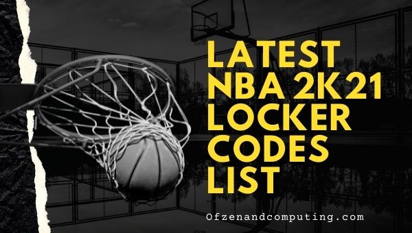 Latest NBA 2K21 Locker Codes List (Mayıs 2024)