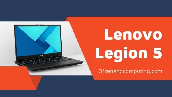 Notebook para jogos Lenovo Legion 5