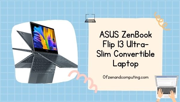 ASUS ZenBook Flip 13 Ultra-ohut muunnettavissa oleva kannettava tietokone