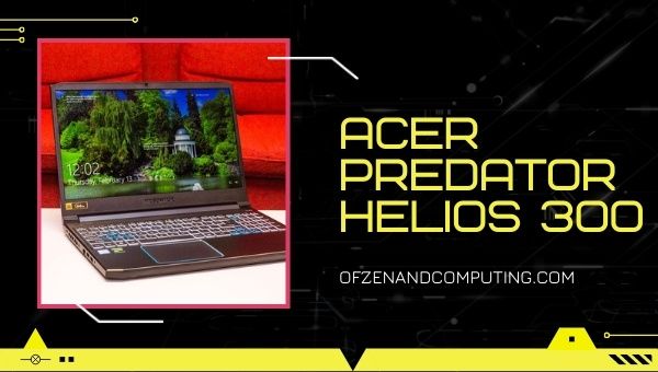 Laptop para jogos Acer Predator Helios 300