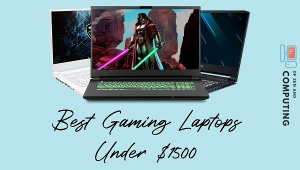 Melhores laptops para jogos abaixo de $1500