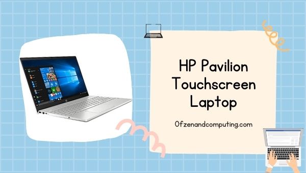 HP Pavilion kosketusnäytöllinen kannettava tietokone