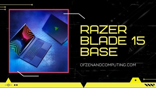 แล็ปท็อปเล่นเกม Razer Blade 15 Base 2021