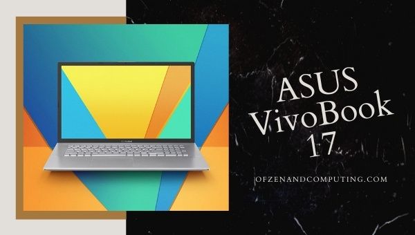 ASUS VivoBook 17 Ev ve İş Dizüstü Bilgisayarı