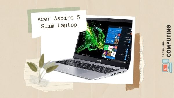 Ordinateur portable mince Acer Aspire 5