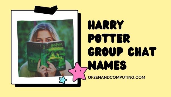 Nomes de bate-papo em grupo de Harry Potter (2023)