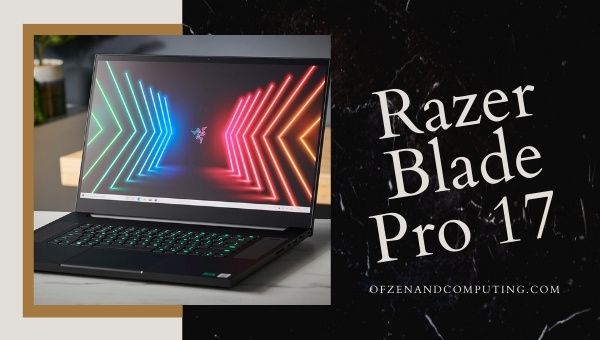 Laptop do gier Razer Blade Pro 17 2021