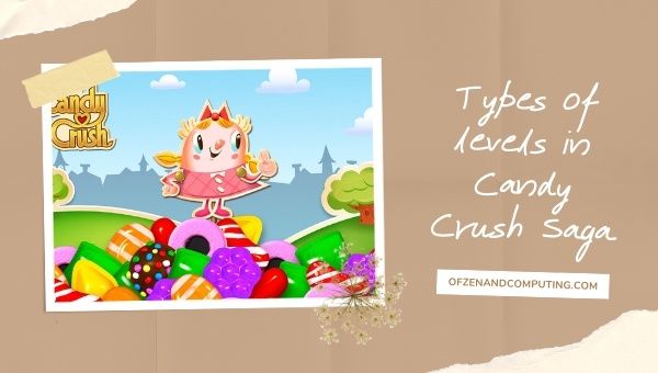 Candy Crush Saga'daki seviye türleri