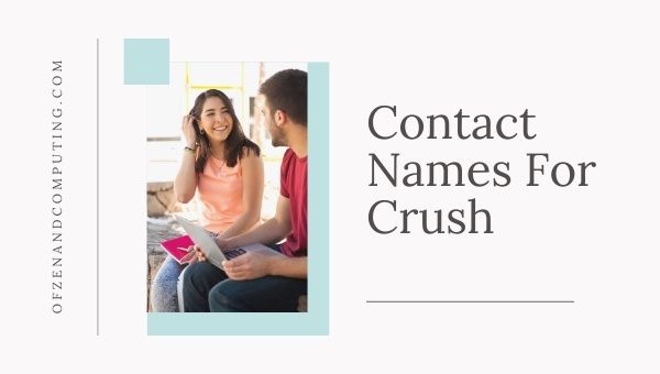 Contact Names For Crush (2023)