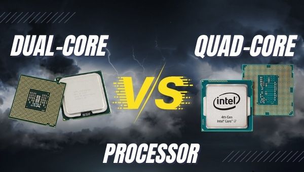 Dual-core versus quad-core processor