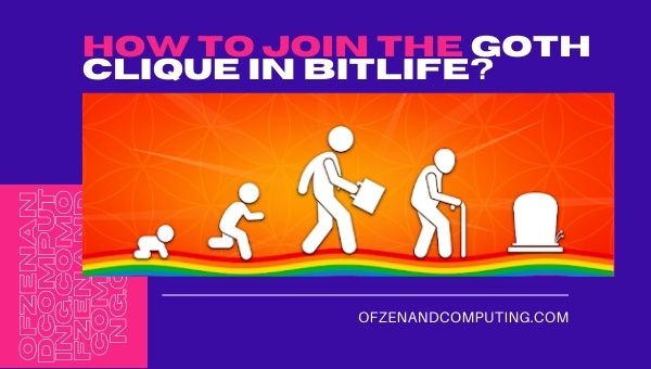 Bagaimana untuk Menyertai Goths Clique dalam BitLife?