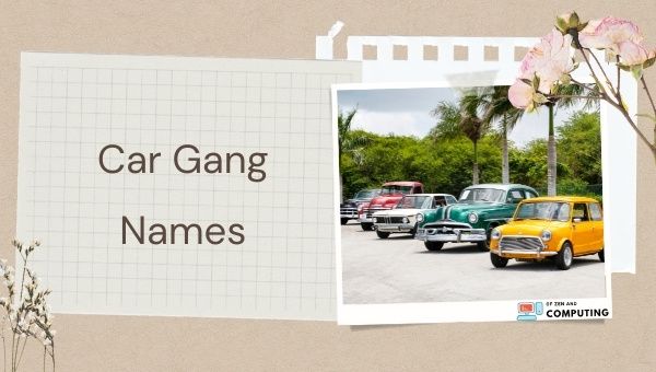 Nomi delle gang di automobili (2024)