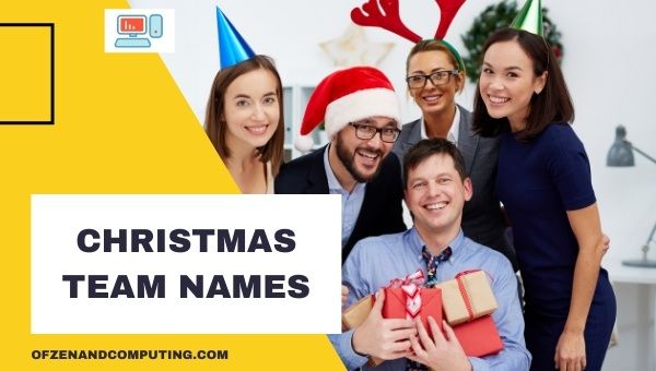 Christmas Team Names Ideas (2023)