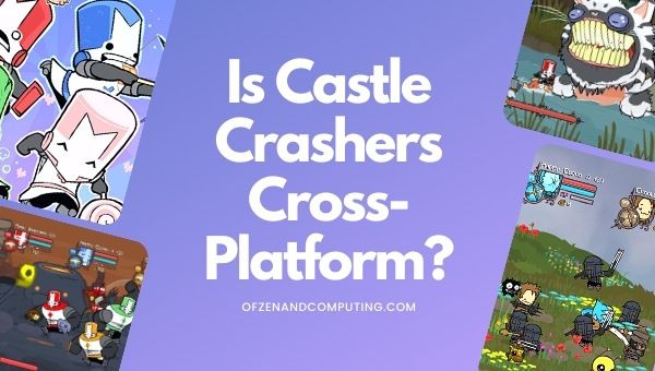 Onko Castle Crashers Cross-Platform paikassa [cy]? [PC, PS4, Xbox]